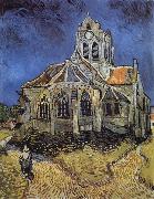 Vincent Van Gogh The Church at Auvers sur Oise Sweden oil painting artist